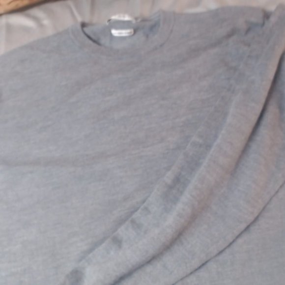 Peter Millar 100% Merlino Wool Sweater Gray Mens Size Large - Picture 4 of 5